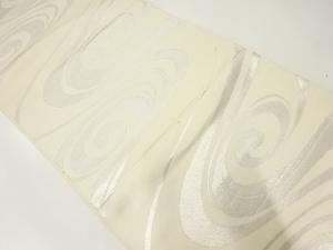 アンティーク　流水模様織出し全通袋帯（材料）